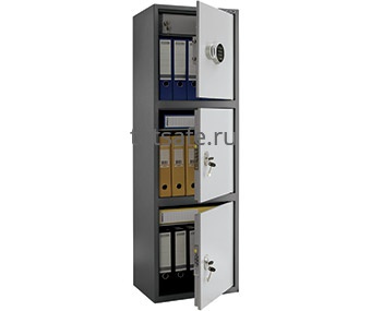 Бухгалтерский шкаф Aiko SL-150/3Т EL | Защита-Офис - интернет-магазин сейфов, кресел, металлической 