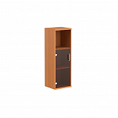 Шкаф колонка с малой стеклянной дверью СУ-2.2 груша ароза 406*365*1200 Imago | Защита-Офис - интернет-магазин сейфов, кресел, металлической 