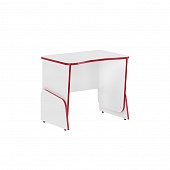 Стол STG 7050 белый/красный 700*500*595/695 Skilll | Защита-Офис - интернет-магазин сейфов, кресел, металлической 