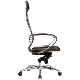 Кресло руководителя Samurai SL-1.03, коричневый | Защита-Офис - интернет-магазин сейфов, кресел, металлической и офисной мебели в Казани и Йошкар-Оле