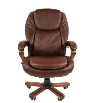Кресло руководителя Chairman 408, коричневый | Защита-Офис - интернет-магазин сейфов, кресел, металлической и офисной мебели в Казани и Йошкар-Оле