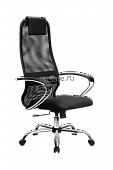 Кресло руководителя Metta SU-BK CH 8 | Защита-Офис - интернет-магазин сейфов, кресел, металлической 