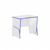 Стол STG 7050 белый/дельфт (синий) 700*500*595/695 Skilll | Защита-Офис - интернет-магазин сейфов, кресел, металлической 
