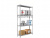 Стеллаж MS Standart 150KD/75x40/4 | Защита-Офис - интернет-магазин сейфов, кресел, металлической  