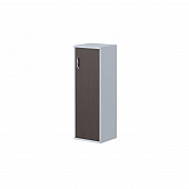Шкаф колонка с глухой дверью СУ-2.3(R) венге магия/металлик 406*365*1200 Imago | Защита-Офис - интернет-магазин сейфов, кресел, металлической 