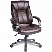 Кресло руководителя Brabix "Maestro EX-506", коричневый | Защита-Офис - интернет-магазин сейфов, кресел, металлической 