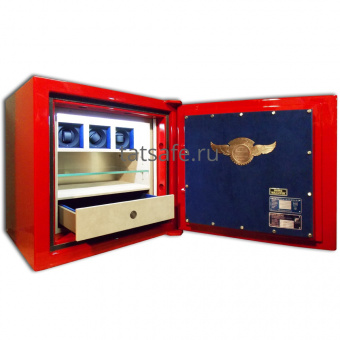 Сейф Burg-Wachter Zeppelin 121 E black (red) | Защита-Офис - интернет-магазин сейфов, кресел, металлической и офисной мебели в Казани и Йошкар-Оле