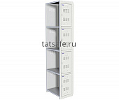 Шкаф для раздевалки практик ML 04-30 (дополнительный модуль) | Защита-Офис - интернет-магазин сейфов, кресел, металлической 