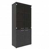 Шкаф комбинированный с топом XHC 85.2 легно темный 856*432*1955 Xten | Защита-Офис - интернет-магазин сейфов, кресел, металлической 