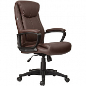 Кресло руководителя Brabix "Enter EX-511", коричневый | Защита-Офис - интернет-магазин сейфов, кресел, металлической 