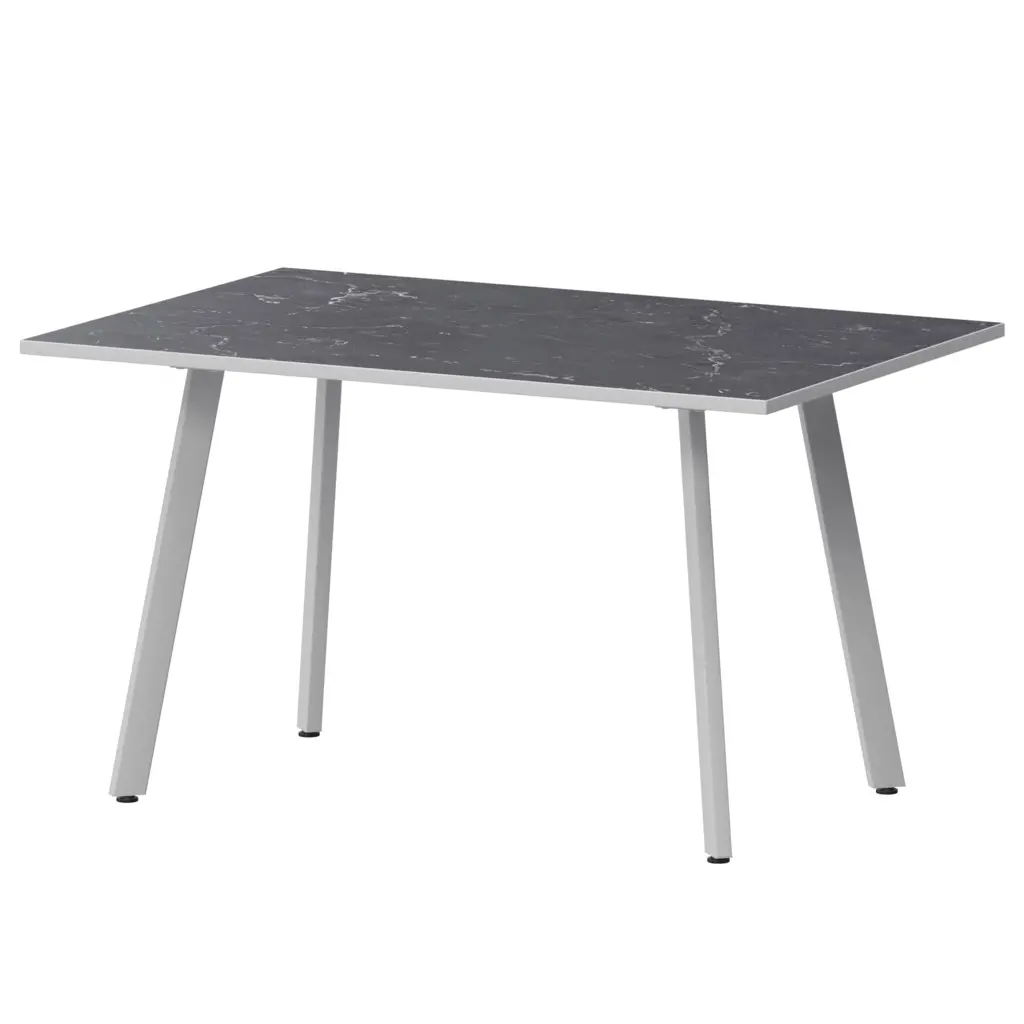 Стол нераздвижной Альфа Альфа 1200 (Н-3815) Даркстоун/Белый муар 1200x800x750 Обеденные столы в пластике | Защита-Офис - интернет-магазин сейфов, кресел, металлической 