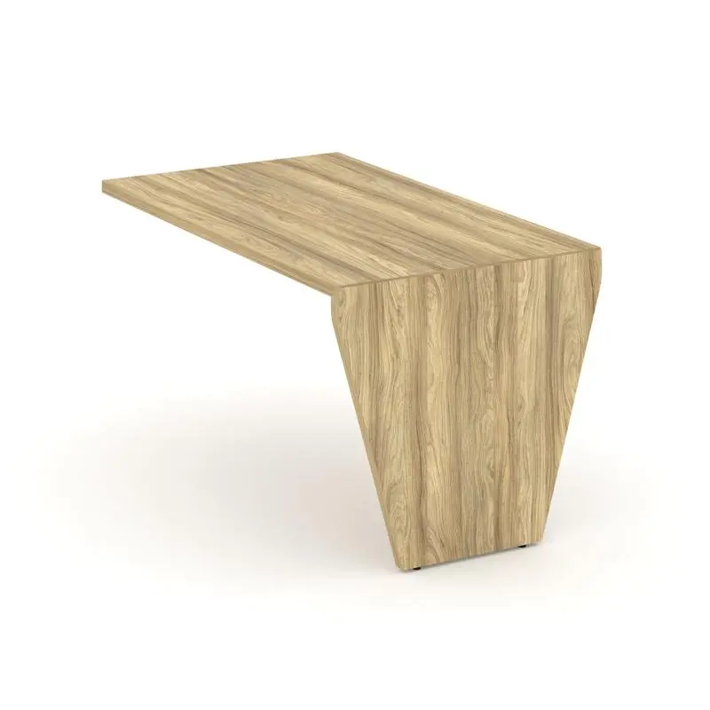 Corner Брифинг-приставка COR.BR-14 Гикори Песочный/Ваниль 1400*800*750 | Защита-Офис - интернет-магазин сейфов, кресел, металлической 