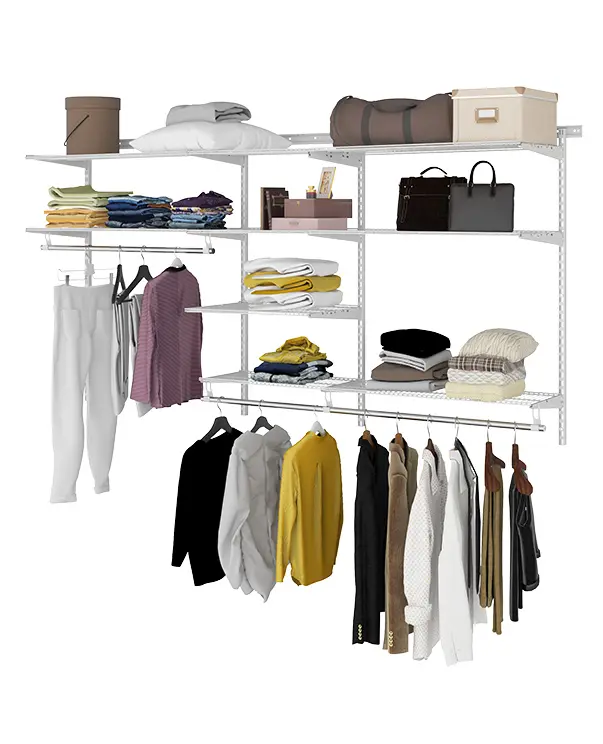 Гардеробная система Optima G240 белая Гардеробная система Optima G240 белая | Защита-Офис - интернет-магазин сейфов, кресел, металлической