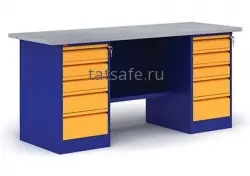 Верстак слесарный ВП - 6/1.6 | Защита-Офис - интернет-магазин сейфов, кресел, металлической 