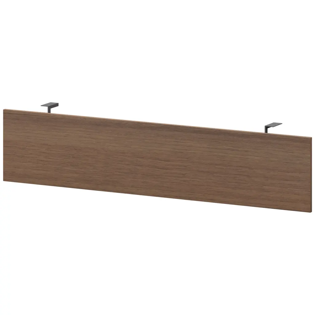 Модести-панель АМ-18П Орех/Антрацит 1670x18x350 Арго-М | Защита-Офис - интернет-магазин сейфов, кресел, металлической 