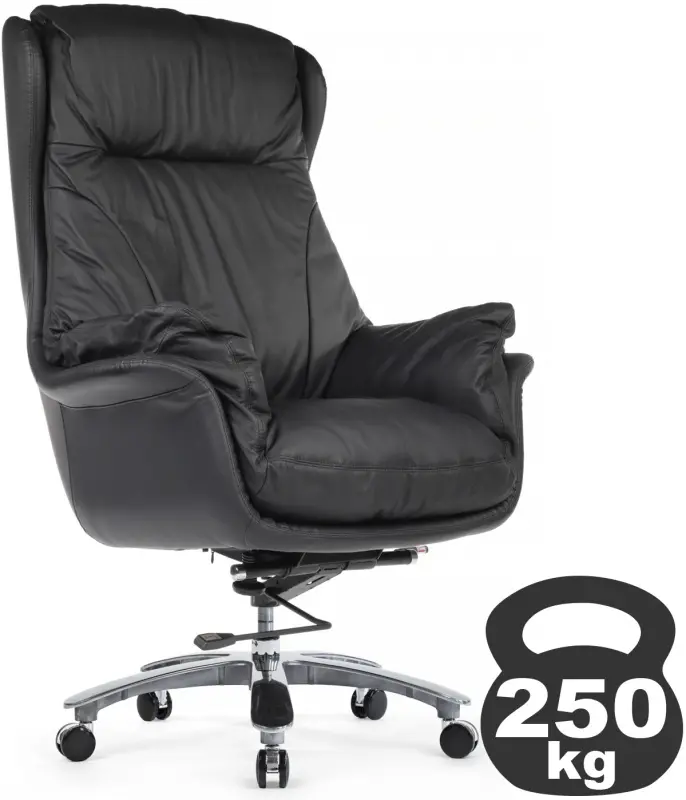 Кресло Leonardo A355 Черный Кресло Leonardo A355 Черный | Защита-Офис - интернет-магазин сейфов, кресел, металлической