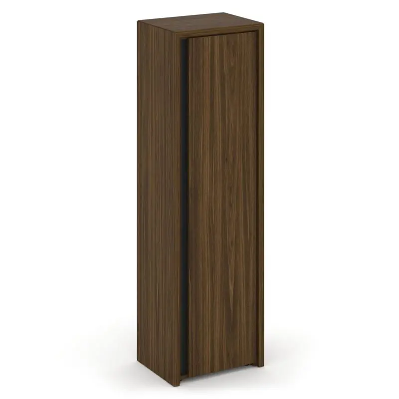 Corner Шкаф высокий узкий COR.SU-1.9 (R) Орех Лоренцо/Графит 600*450*2000 | Защита-Офис - интернет-магазин сейфов, кресел, металлической 