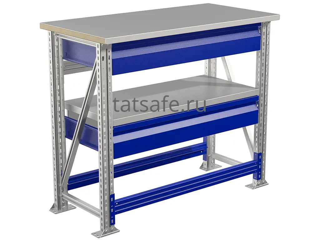 Верстак слесарный Master (№105) MT100.MF1/MF1.201 | Защита-Офис - интернет-магазин сейфов, кресел, металлической 