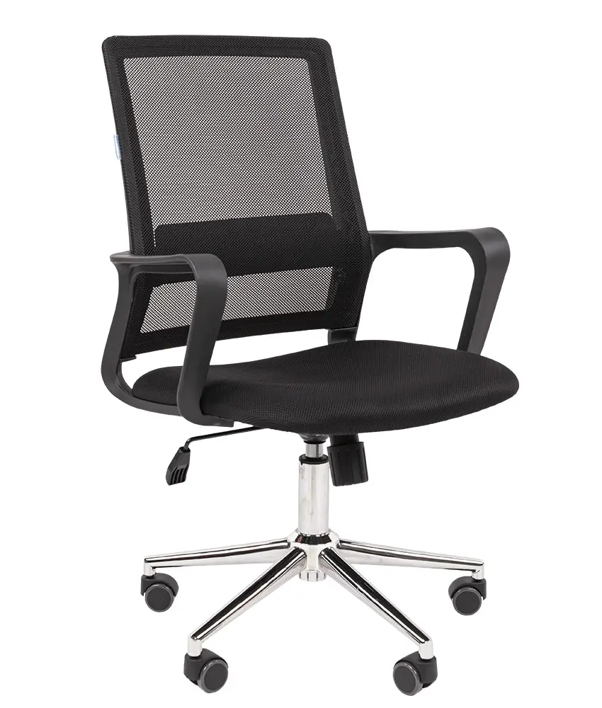 Кресло компьютерное Chairman 606 хром | Защита-Офис - интернет-магазин сейфов, кресел, металлической 