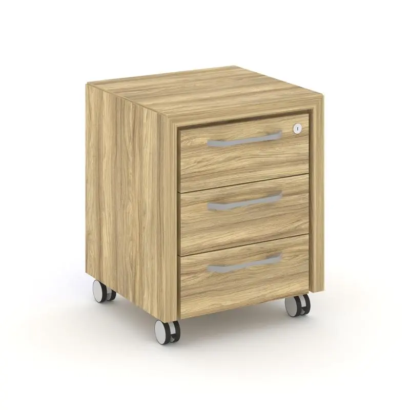 Corner Тумба мобильная COR.TM-1 Гикори Песочный 480*450*600 | Защита-Офис - интернет-магазин сейфов, кресел, металлической 