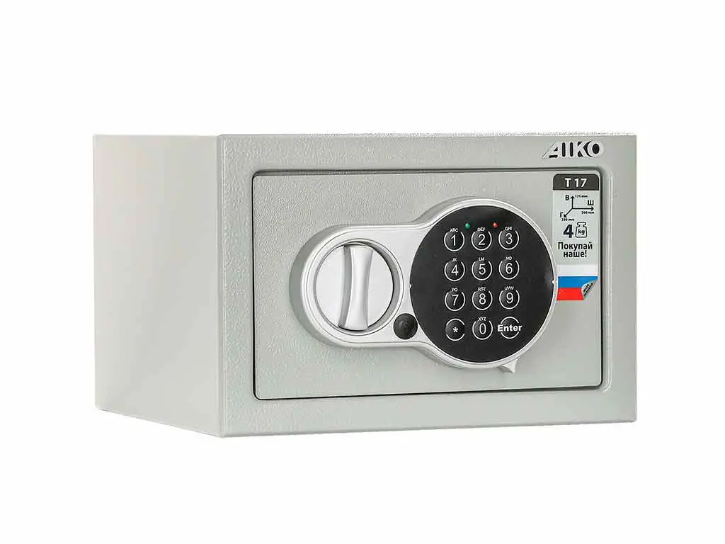 Сейф Aiko T-17 EL Сейф Aiko T-17 EL | Защита-Офис - интернет-магазин сейфов, кресел, металлической
