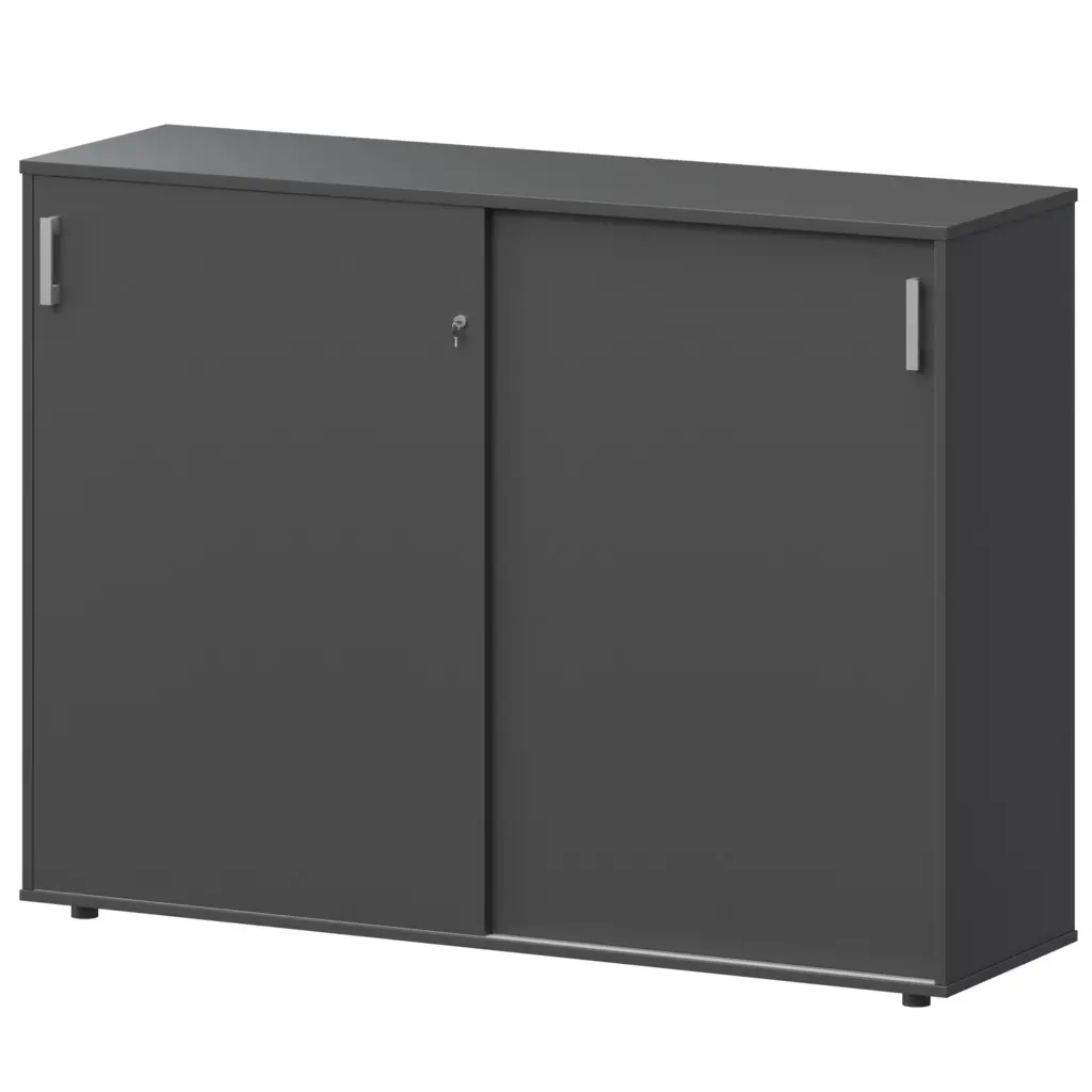 Тумба-купе АМТ-15.12 Антрацит 1496x442x1228 Арго | Защита-Офис - интернет-магазин сейфов, кресел, металлической 