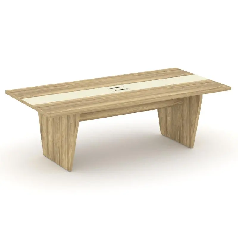 Corner Стол переговорный COR.PRG-24 Гикори Песочный/Ваниль 2400*1200*750 Corner Стол переговорный COR.PRG-24 Гикори Песочный/Ваниль 2400*1200*750 | Защита-Офис - интернет-магазин сейфов, кресел, металлической