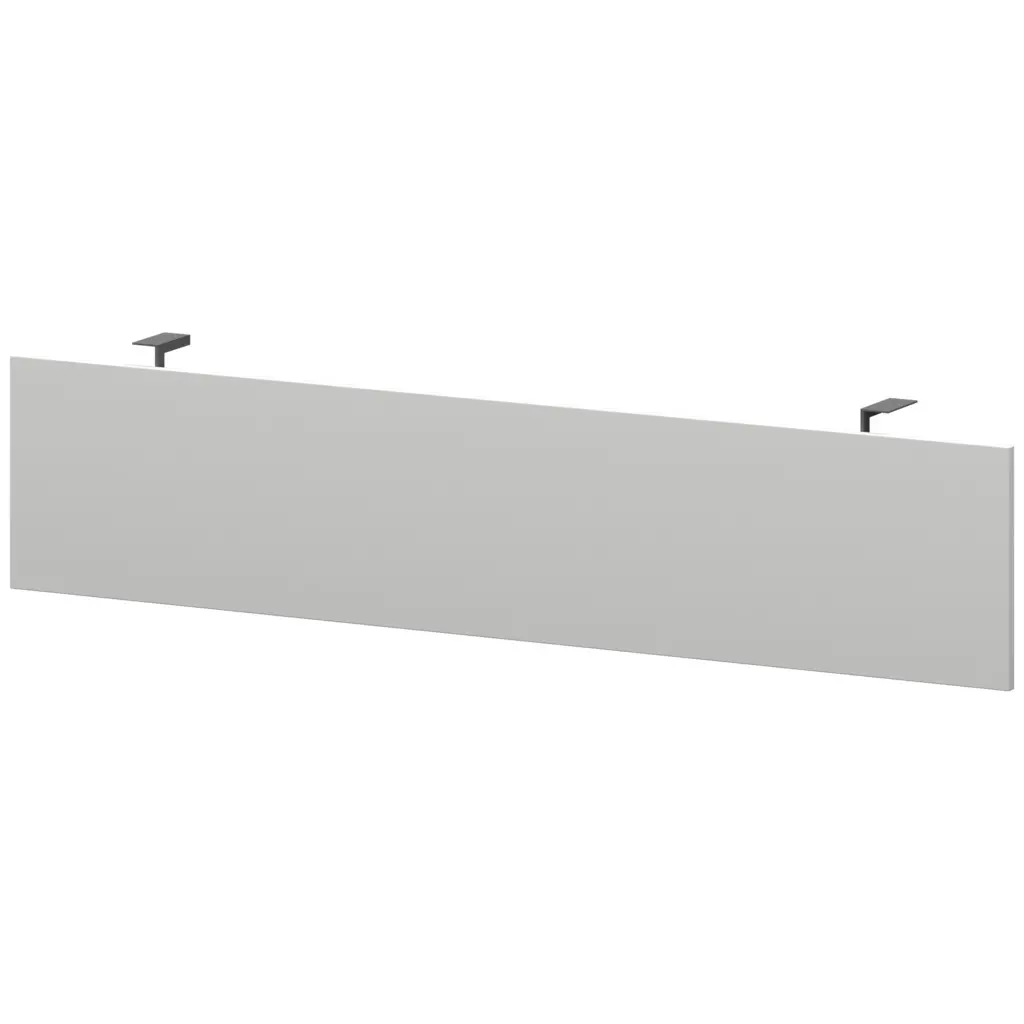 Модести-панель АМ-18П Белый/Антрацит 1670x18x350 Арго-М | Защита-Офис - интернет-магазин сейфов, кресел, металлической 