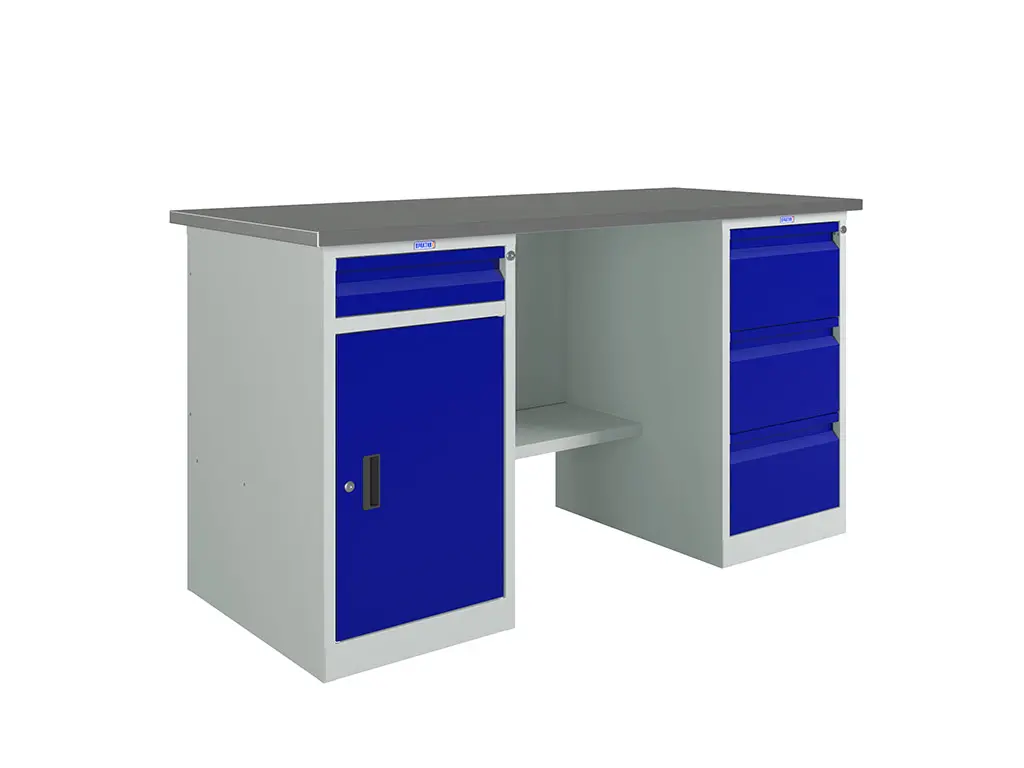 Верстак слесарный Profi (№606) WT160.WD2/WD3.000 Верстак слесарный Profi (№606) WT160.WD2/WD3.000 | Защита-Офис - интернет-магазин сейфов, кресел, металлической
