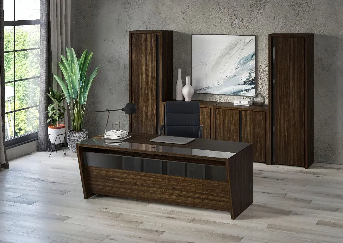 Кабинет руководителя CORNER | Защита-Офис - интернет-магазин сейфов, кресел, металлической 