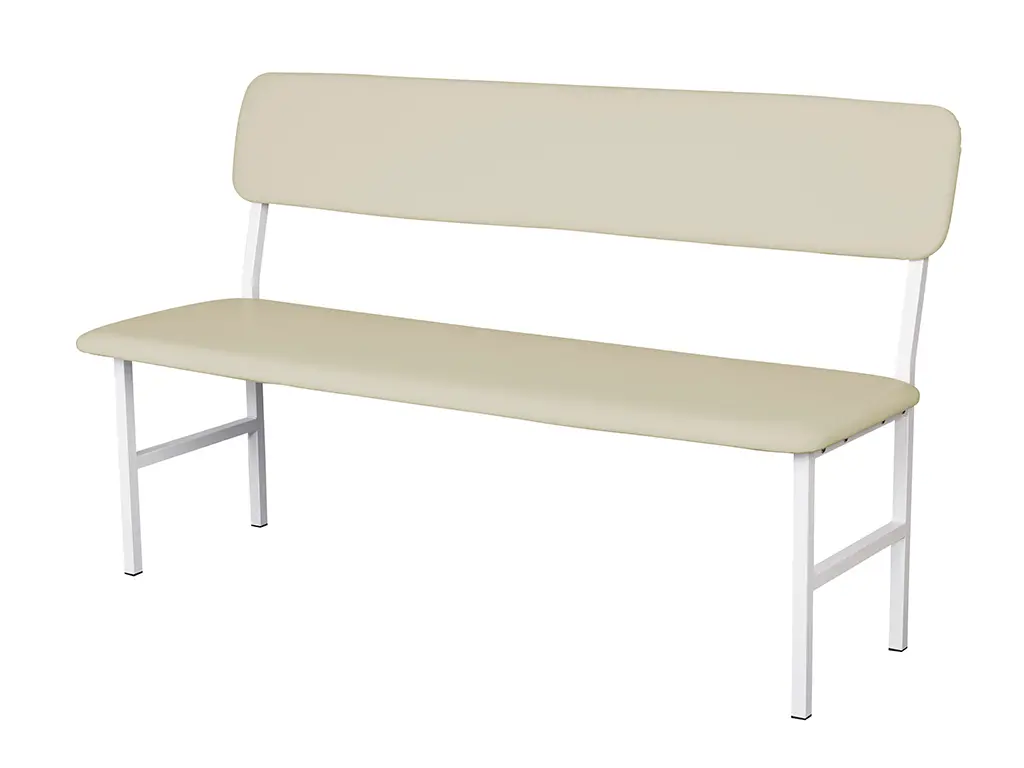 Банкетка медицинская со спинкой МД БС | Защита-Офис - интернет-магазин сейфов, кресел, металлической 