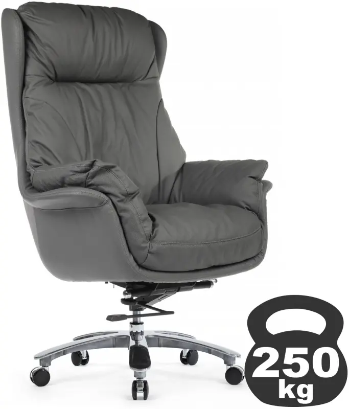 Кресло Leonardo A355 Серый Кресло Leonardo A355 Серый | Защита-Офис - интернет-магазин сейфов, кресел, металлической