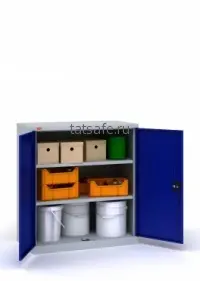 Шкаф инструментальный ИП-1-0.5/1 | Защита-Офис - интернет-магазин сейфов, кресел, металлической и офисной мебели в Казани и Йошкар-Оле