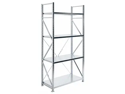 СТЕЛЛАЖ MS U 250/120X60/4 (НАГРУЗКА НА ПОЛКУ 300) | Защита-Офис - интернет-магазин сейфов, кресел, металлической 