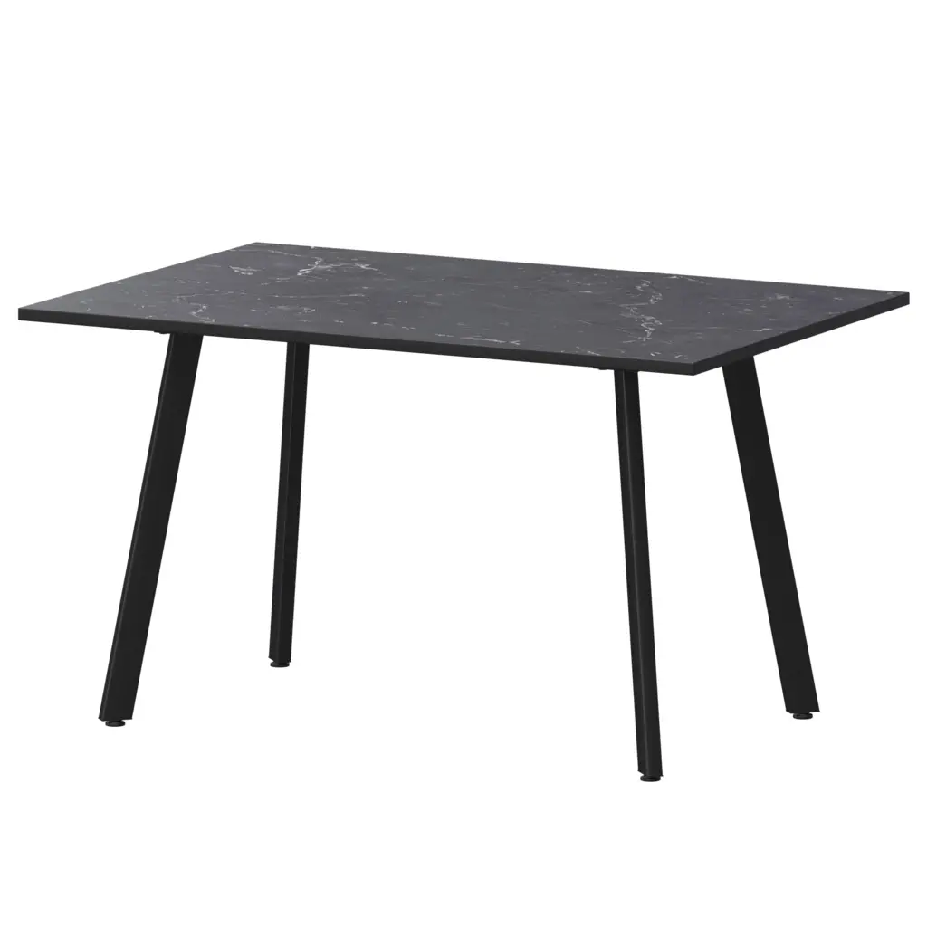 Стол нераздвижной Альфа Альфа 1200 (Н-3815) Даркстоун/Черный муар 1200x800x750 Обеденные столы в пластике | Защита-Офис - интернет-магазин сейфов, кресел, металлической 