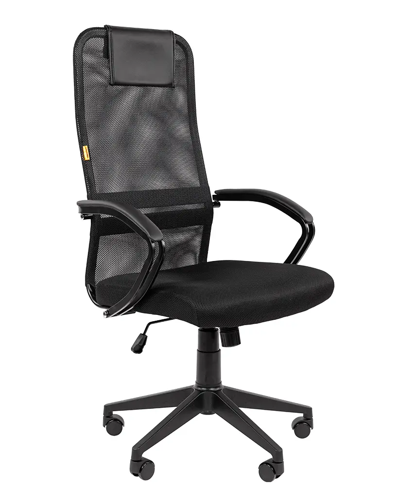 Кресло руководителя Chairman 612 черный | Защита-Офис - интернет-магазин сейфов, кресел, металлической 