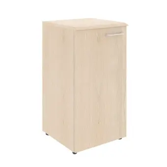 Шкаф колонка с глухой малой дверью (L) и топом WLC 42.1(L) Бук Тиара 432х432х814 WAVE | Защита-Офис - интернет-магазин сейфов, кресел, металлической и офисной мебели в Казани и Йошкар-Оле