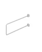 Упор боковой GSS белый | Защита-Офис - интернет-магазин сейфов, кресел, металлической 