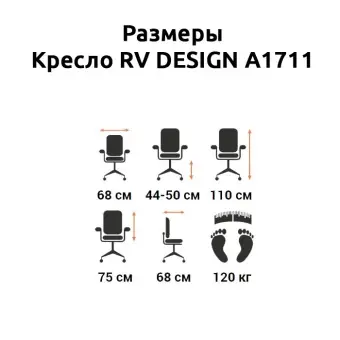 Кресло Alonzo A1711 Светло-серый | Защита-Офис - интернет-магазин сейфов, кресел, металлической и офисной мебели в Казани и Йошкар-Оле