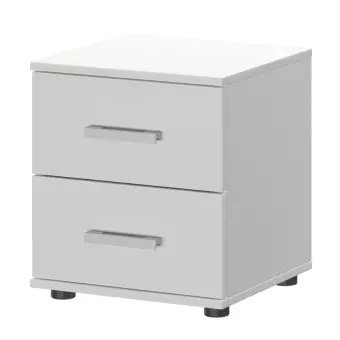 Тумба с двумя ящиками Н-3260 Белый 400x390x450 Арго HOME | Защита-Офис - интернет-магазин сейфов, кресел, металлической и офисной мебели в Казани и Йошкар-Оле