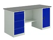 Верстак слесарный Profi (№803) WT180.WD3/WD1.000 | Защита-Офис - интернет-магазин сейфов, кресел, металлической 