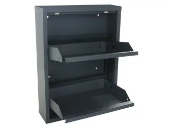 Обувница Практик ОМ-2 графит | Защита-Офис Обувница Практик ОМ-2 графит | Защита-Офис - интернет-магазин сейфов, кресел, металлической и офисной мебели в Казани и Йошкар-Оле