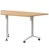 Стол мобильный складной трапециевидный МБ22-127.58Т ольха/белый Стол мобильный складной трапециевидный МБ22-127.58Т ольха/белый | Защита-Офис - интернет-магазин сейфов, кресел, металлической