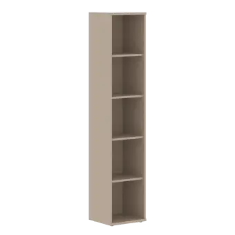 Стеллаж узкий СУ-1 Мокачино 406х365х1975 IMAGO | Защита-Офис - интернет-магазин сейфов, кресел, металлической и офисной мебели в Казани и Йошкар-Оле