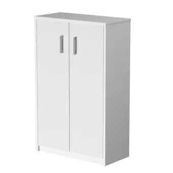 Стеллаж закрытый А-304+А-604 Белый 770x370x1220 Арго | Защита-Офис - интернет-магазин сейфов, кресел, металлической и офисной мебели в Казани и Йошкар-Оле