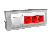 Блок электророзеток EoB | Защита-Офис - интернет-магазин сейфов, кресел, металлической 