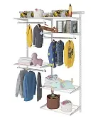 Гардеробная система Optima G120 белая Гардеробная система Optima G120 белая | Защита-Офис - интернет-магазин сейфов, кресел, металлической