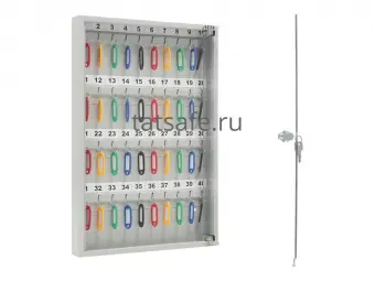Шкаф для ключей KEY-40 G | Защита-Офис - интернет-магазин сейфов, кресел, металлической и офисной мебели в Казани и Йошкар-Оле