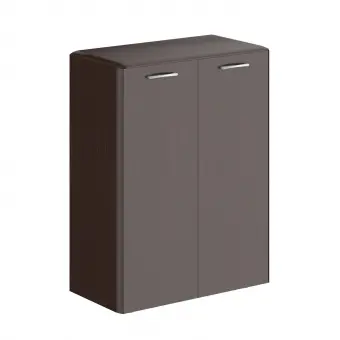 Шкаф средний с глухими дверьми и обвязкой DMC 85.1 венге магия 892*450*1185 Dioni | Защита-Офис - интернет-магазин сейфов, кресел, металлической и офисной мебели в Казани и Йошкар-Оле