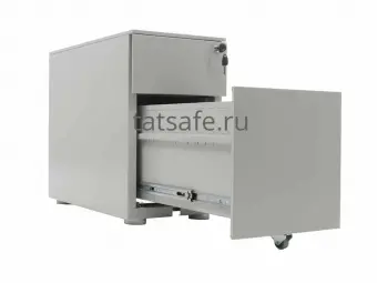 Мобильная тумба офисная NP-304 FL | Защита-Офис - интернет-магазин сейфов, кресел, металлической и офисной мебели в Казани и Йошкар-Оле